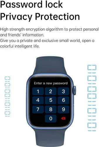 T200 Plus Smartwatch Series 7 with HD Display, SpO2, Heart Rate