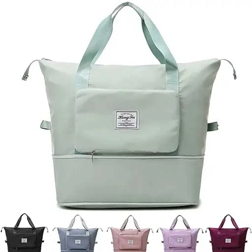 Multipurpose Foldable Travel Duffel Bag Lightweight Carry On Luggage Bag for Wom