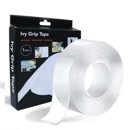 Ivy Grip Double Sided Tape Heavy Duty - Multipurpose Removable Traceless Mountin