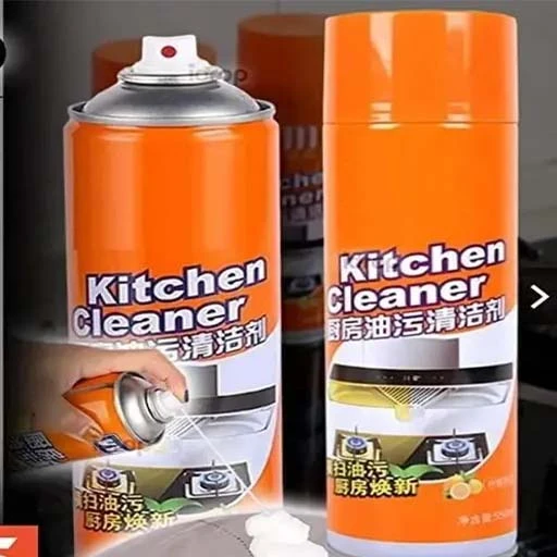 Multi-Purpose Foam Cleaner Kitchen Cleaner Spray Grease Stain Remover 500ml Oil 