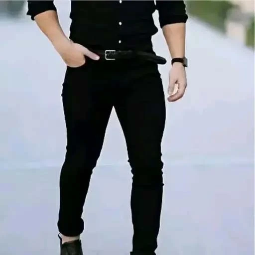 Stylish Men Black Jeans