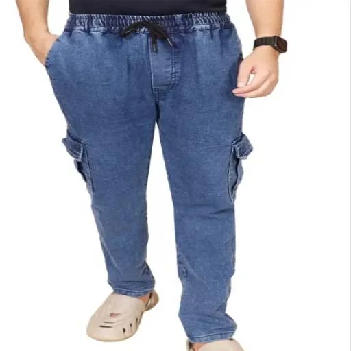 Men Cargo Danim Lycra Heavy