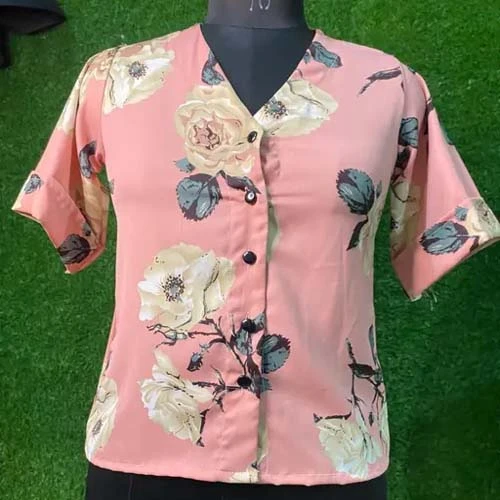 Trendy Modern girls Pink Top shirts