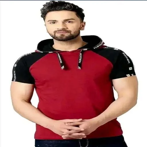 Mens Hooded Tshirt