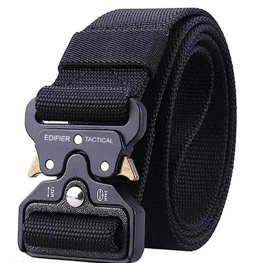 Edifier Breathable Nylon Military Style Belt with Heavy-Duty Quick-Release Metal