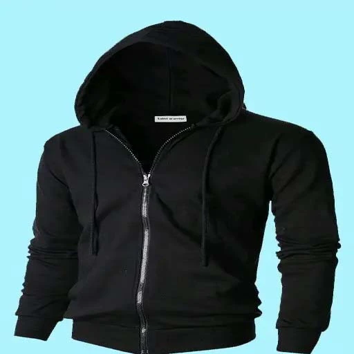 MEN ZIPPER PRINTEDC HOODIES