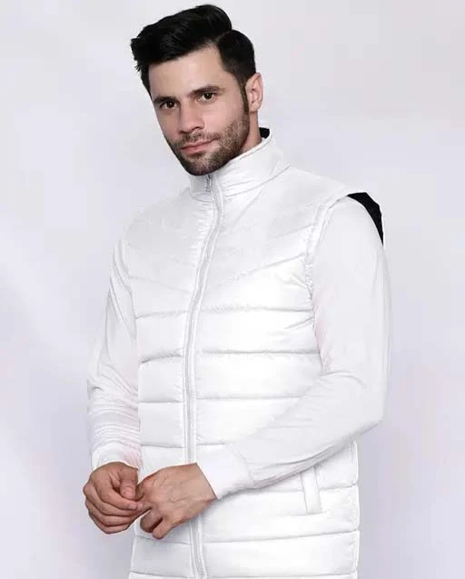 Trendy Puffer jacket for men || jacket for men ||C for men winter White Color Pa