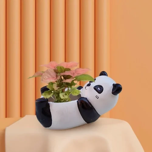 Poly Resin Flower Pot