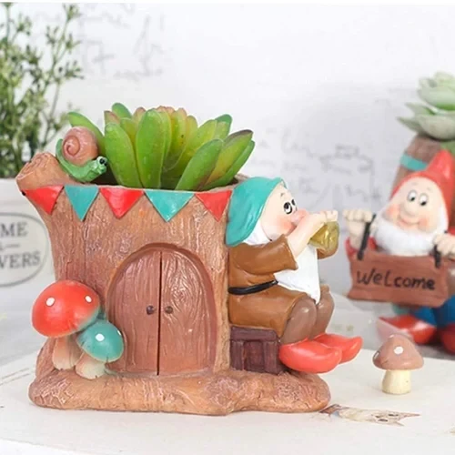 Resin Animal Pot,Polyresin Animal Flower Pot