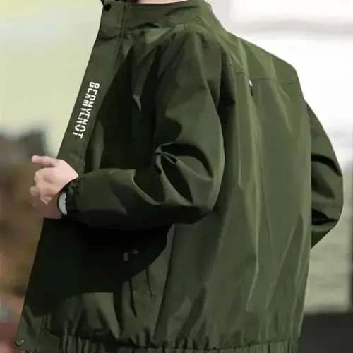 MARVIK . Men's Solid Windcheater Outdoor Sporty Jacket Solid Men Wind Cheater