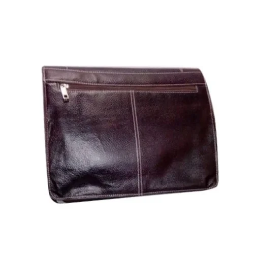 15 Kg Brown Zipper Office Bag