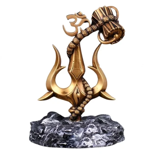 Lord Shiva Trishul with damru