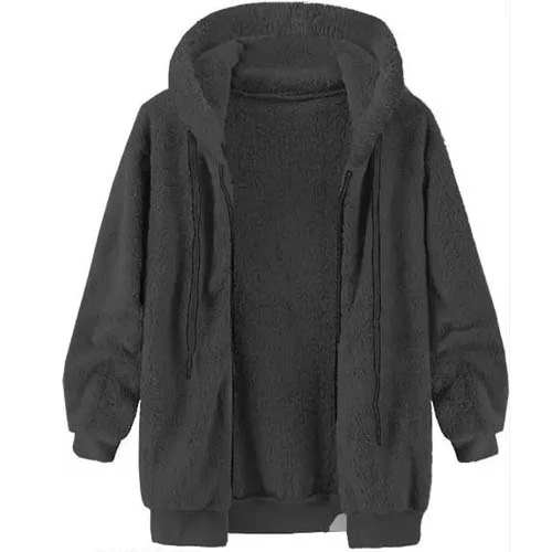 Fluzzy Zipper style Winter Hoodies Soft fur design for Men Sweatshirts