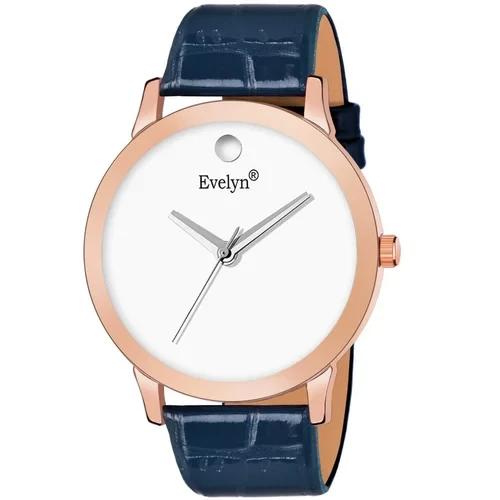 Evelyn Quartz Analogue Blue Strap Wrist Watch
