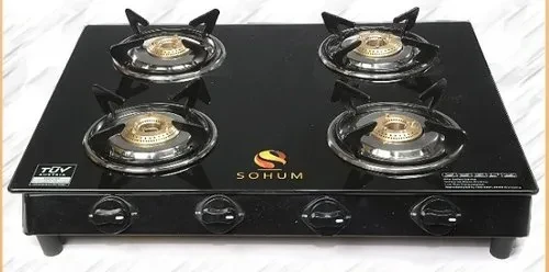 Sohum Four Burner Gas Stove