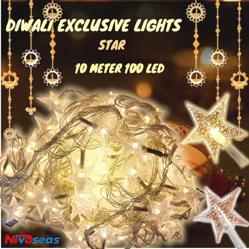 RGB Star LED String Light
