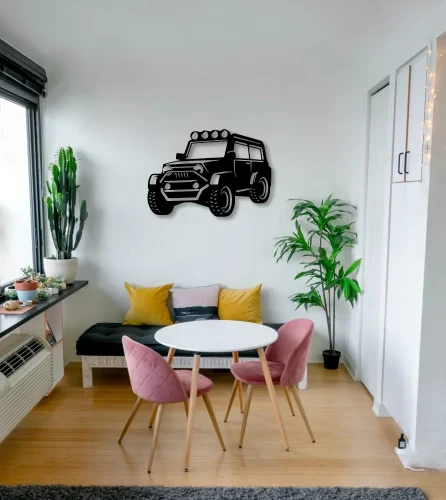 Metal Car Wall Art